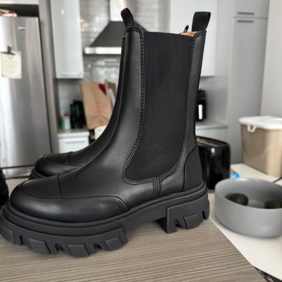 GANNI woman Chelsea boots - Picture 4 of 4